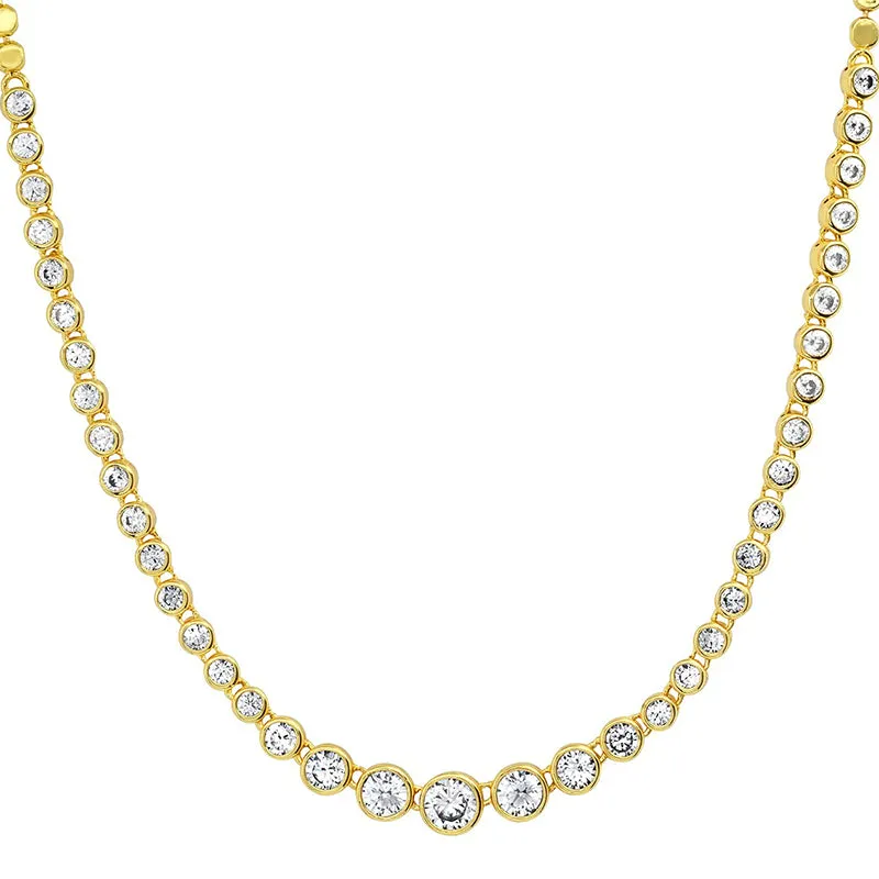 TAI RITTICHAI | Graduated Tennis Necklace