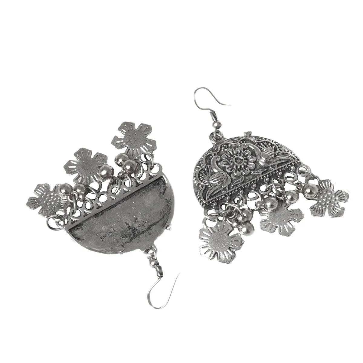 Teejh Rebha Silver Oxidised Jewelry Gift Set