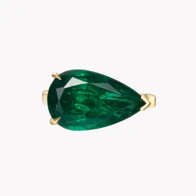 The Keira Emerald Ring