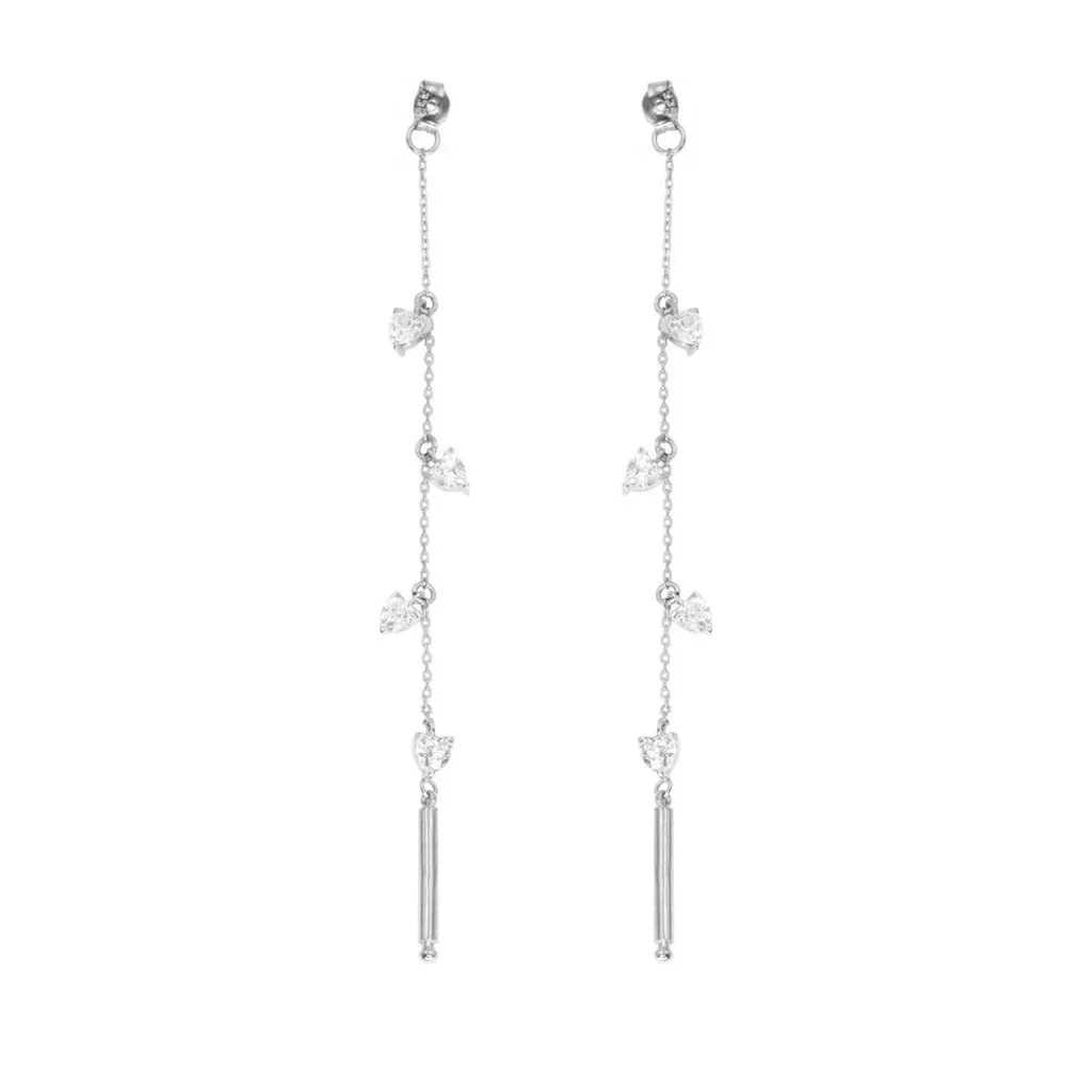 Theia - Vermeil & Sterling Linear Earring Backs