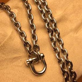 Thick Cable Chain Necklace Connector Link Clasp