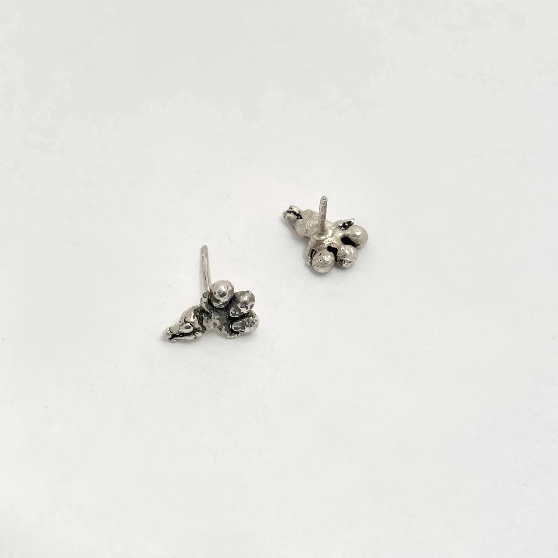 Three Headed Baby Stud Earrings- Ready to Ship