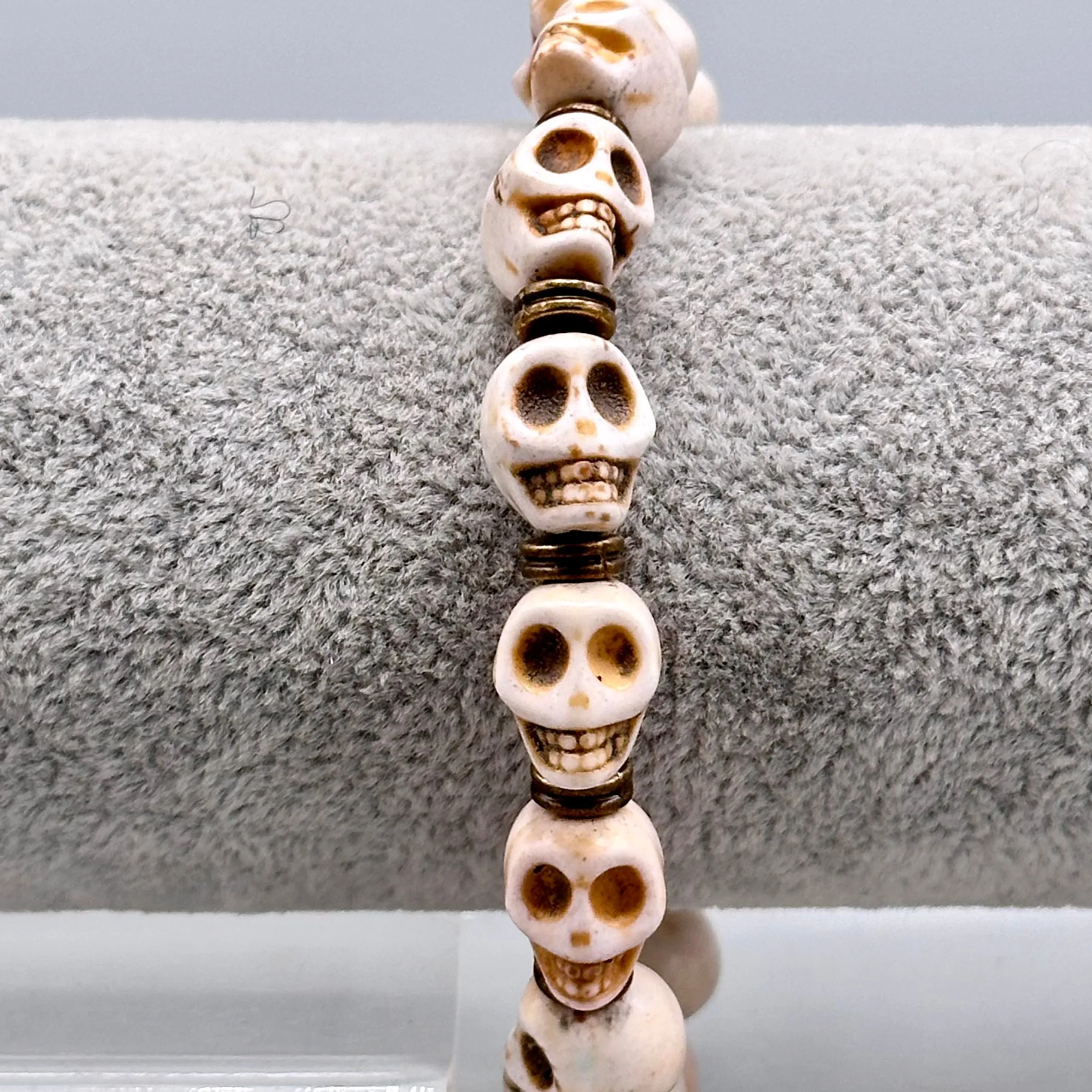 White Skulls Bracelet