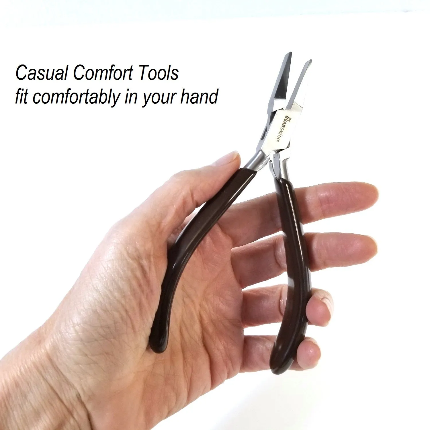 Wire Cutter, Casual Comfort Jewelry Making Tools, Ergonomic Grip Handles, Box Joint, Return Leaf Spring, Beadsmith Brand, #306 33