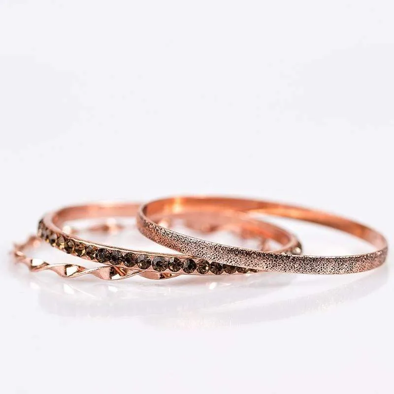 You Know You Like It Copper Bangle Bracelets