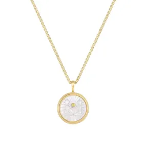 ZODIAC GEMINI MOTHER OF PEARL NECKLACE